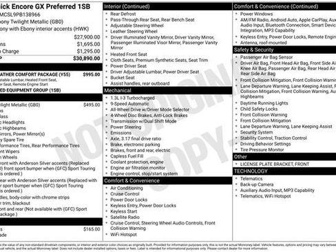Certified 2023 Buick Encore GX Preferred w/ Cold Weather Comfort Package image 6
