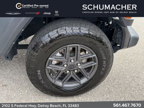 Certified 2024 Jeep Wrangler Unlimited Sport AWD/4WD image 18