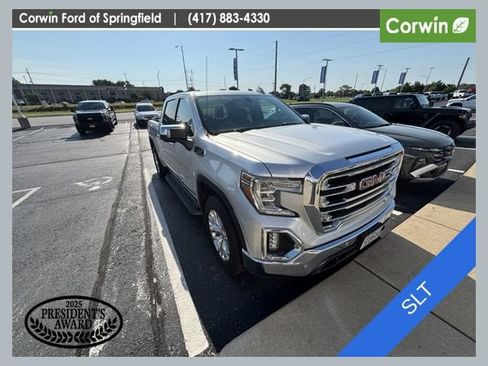 Used 2022 GMC Sierra 1500 SLT w/ Driver Alert Package I AWD/4WD image 1