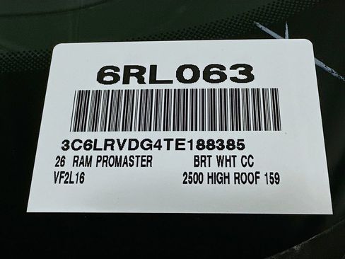 New 2026 RAM ProMaster 2500 FWD image 17