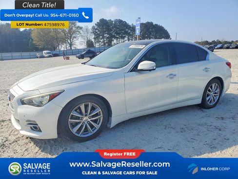Used 2014 INFINITI Q50 Premium w/ Technology Package image 1