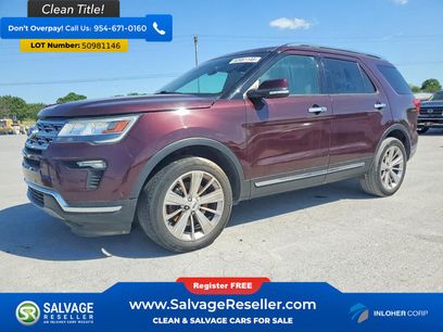Used 2019 Ford Explorer Limited w/ Ford Safe & Smart Package