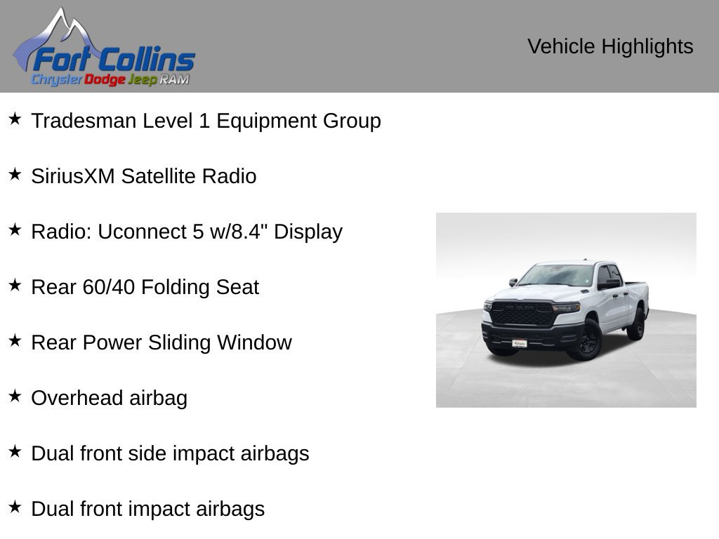 Used 2025 RAM 1500 Tradesman AWD/4WD image 4