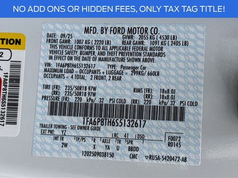 New 2025 Ford Mustang Coupe image 30