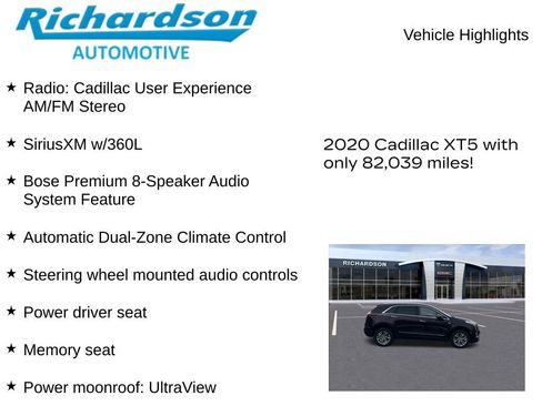 Used 2020 Cadillac XT5 Premium Luxury image 10