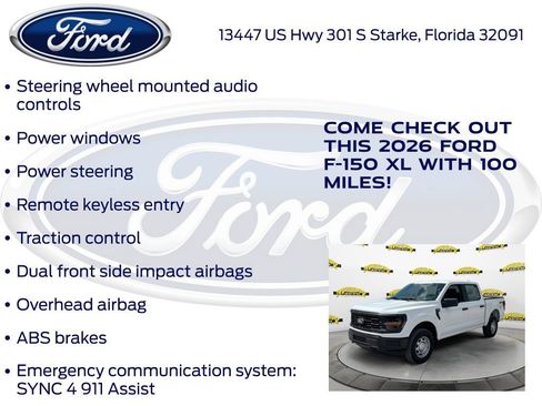 New 2026 Ford F150 XL AWD/4WD image 20