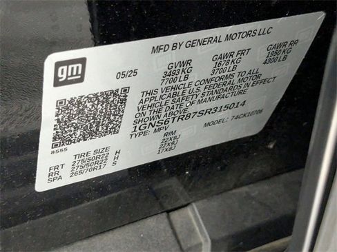 Used 2025 Chevrolet Tahoe High Country image 40