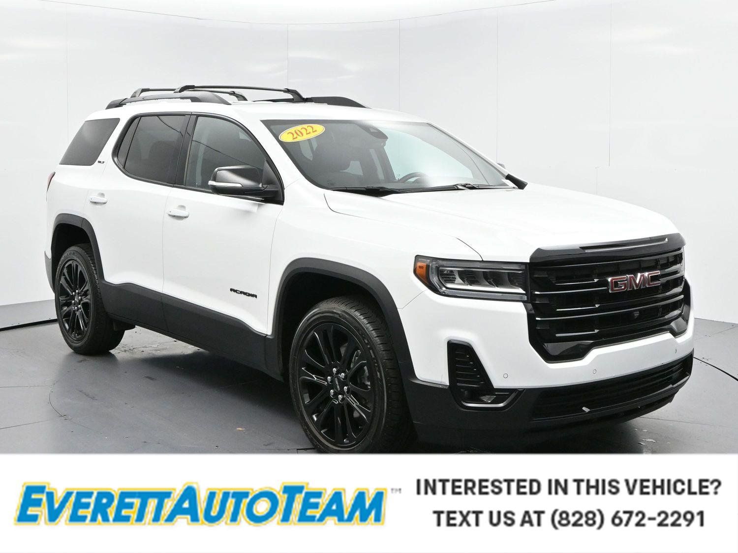 Used 2022 GMC Acadia SLT w/ Elevation Edition AWD/4WD image 1