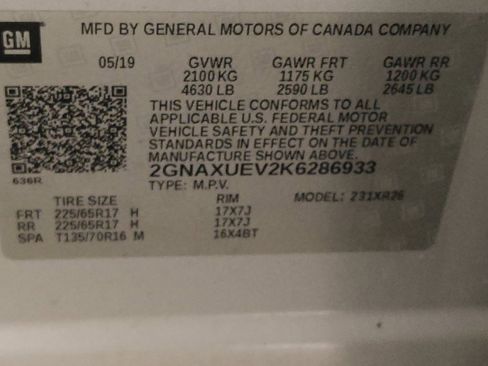 Used 2019 Chevrolet Equinox LT image 33