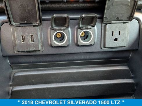 Used 2018 Chevrolet Silverado 1500 LTZ Z71 w/ LTZ Plus Package AWD/4WD image 28