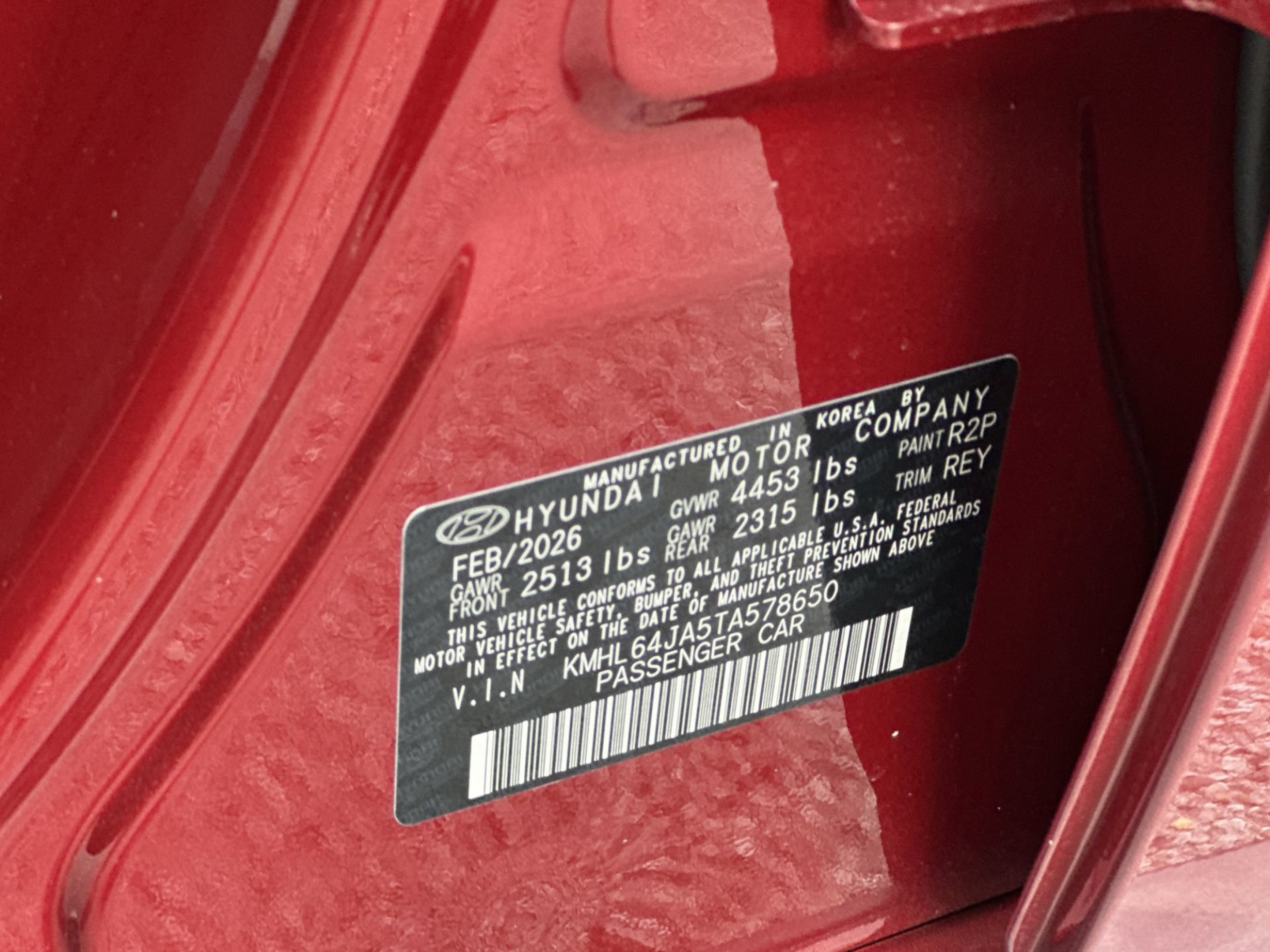 New 2026 Hyundai Sonata SEL FWD image 18