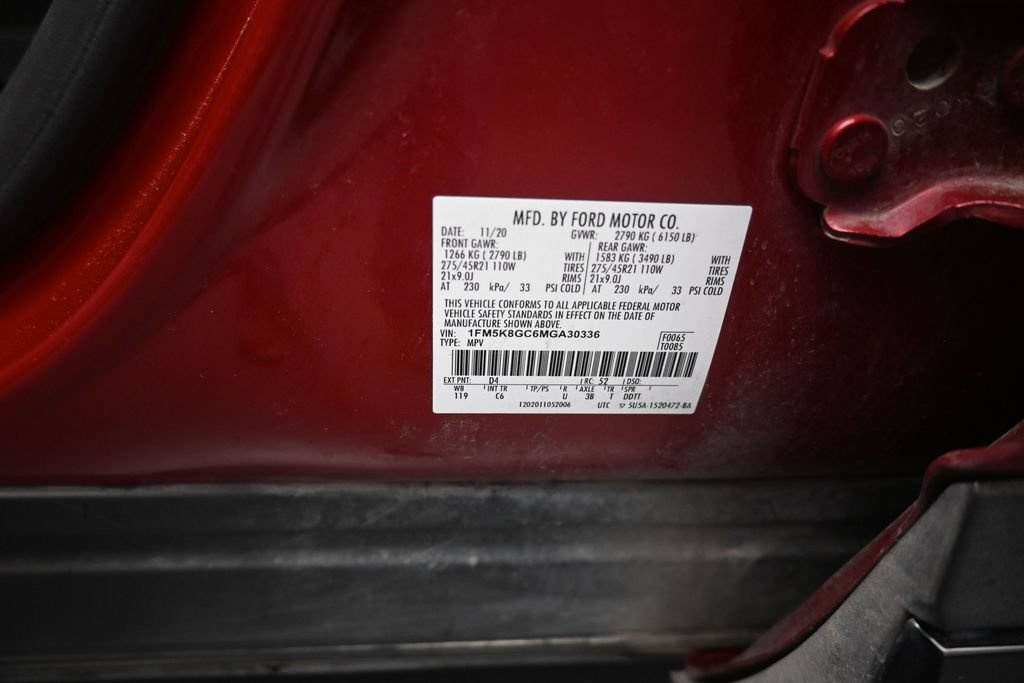 Used 2021 Ford Explorer ST w/ Equipment Group 401A AWD/4WD image 20