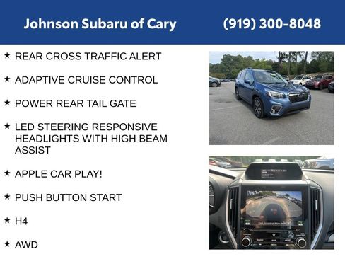 Used 2021 Subaru Forester Limited w/ Popular Package #3 AWD/4WD image 12