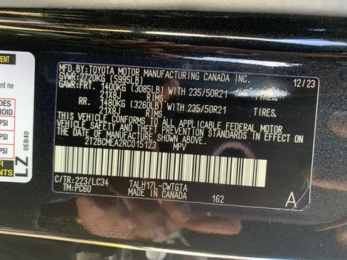 Certified 2024 Lexus RX 500h F Sport w/ Cold Area Package image 36