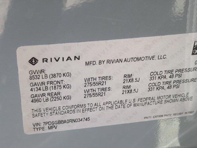 Used 2024 Rivian R1S Adventure Dual AWD/4WD image 42