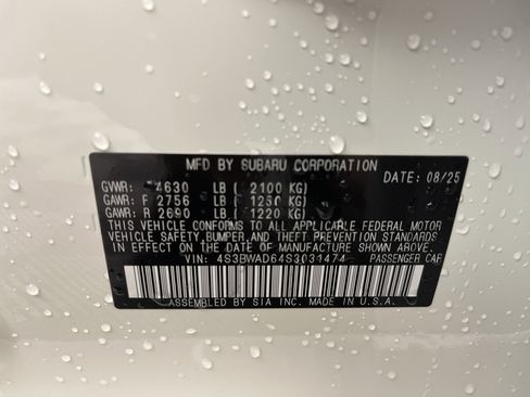 New 2025 Subaru Legacy Premium image 23