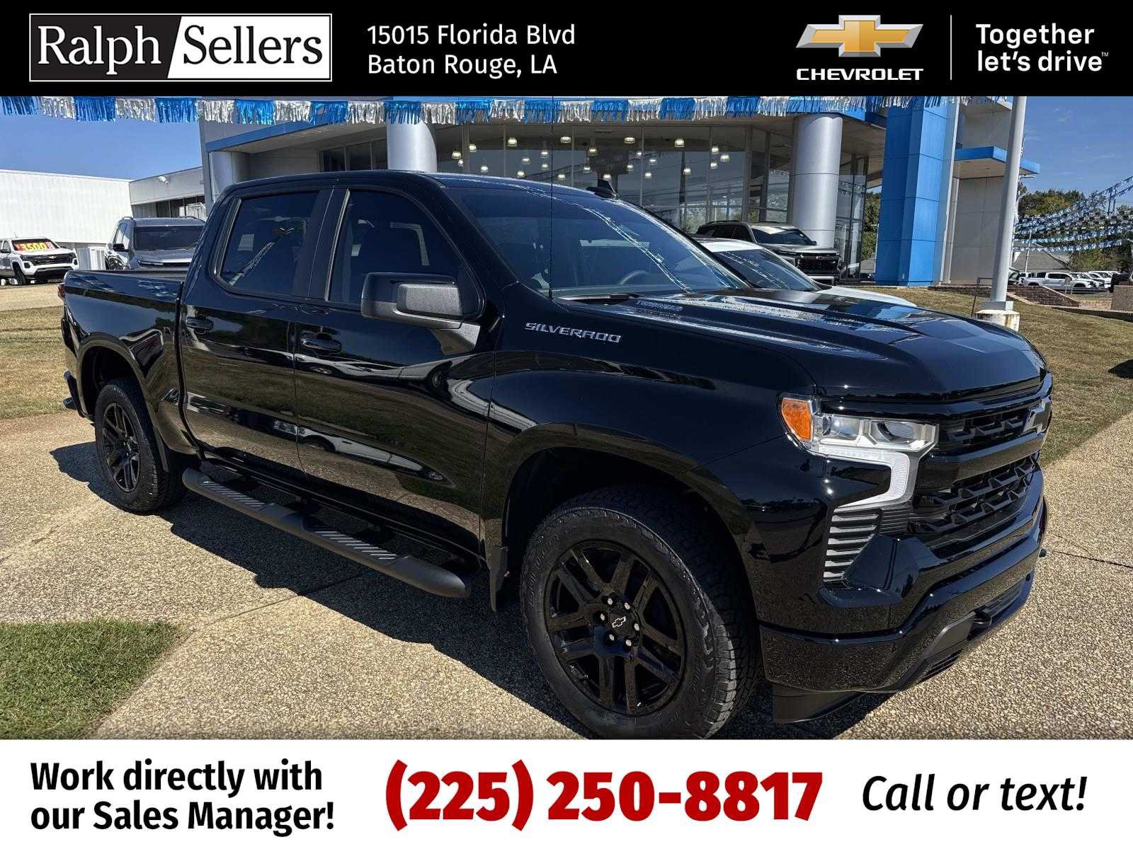 New 2026 Chevrolet Silverado 1500 RST w/ RST Select Package RWD image 1