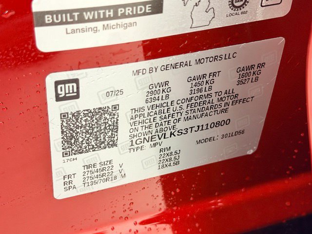 Certified 2027 Chevrolet Traverse RS AWD/4WD image 22