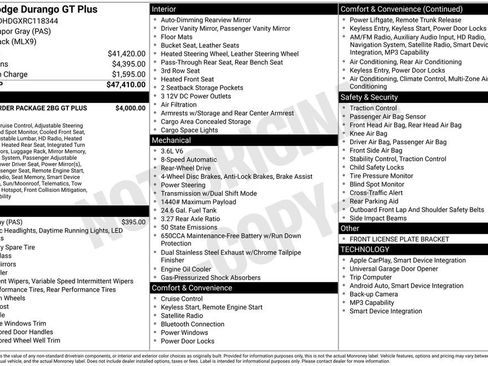 Used 2024 Dodge Durango GT RWD image 17