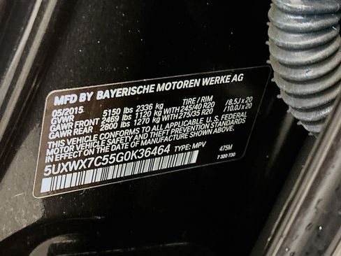 Used 2016 BMW X3 xDrive35i image 12