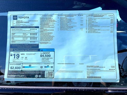 New 2026 Toyota Tundra Limited AWD/4WD image 22