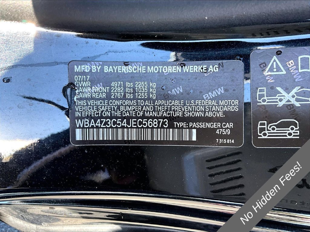 Used 2018 BMW 430i xDrive Convertible w/ Premium Package AWD/4WD image 28