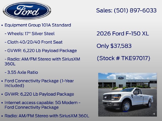 New 2026 Ford F150 XL RWD image 6
