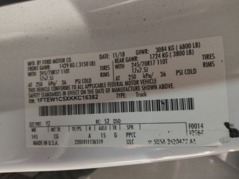 Used 2019 Ford F150 XL w/ XL Power Equipment Group RWD image 33