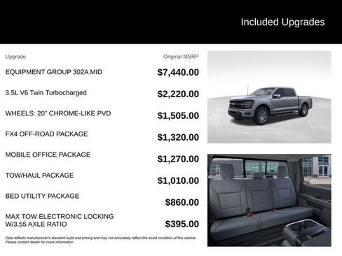 New 2025 Ford F150 XLT w/ Equipment Group 302A MID AWD/4WD image 5