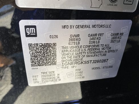 Used 2026 Chevrolet Traverse LT w/ Sun and Wheel Package FWD image 40