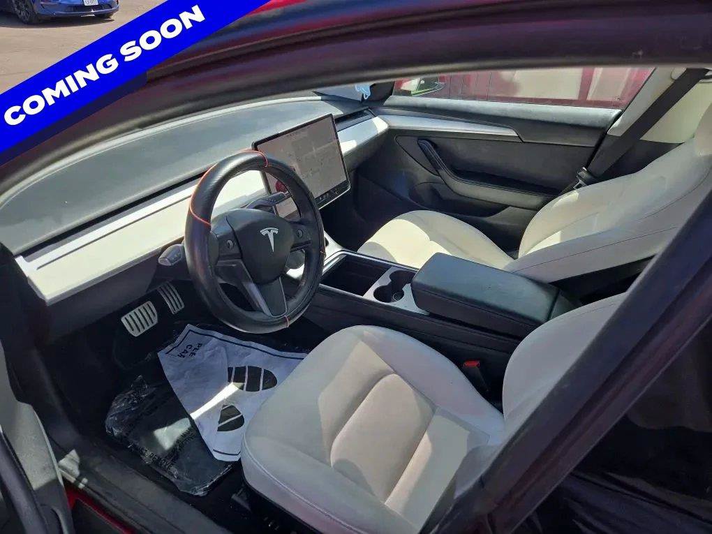 Used 2021 Tesla Model 3 Performance AWD/4WD image 3