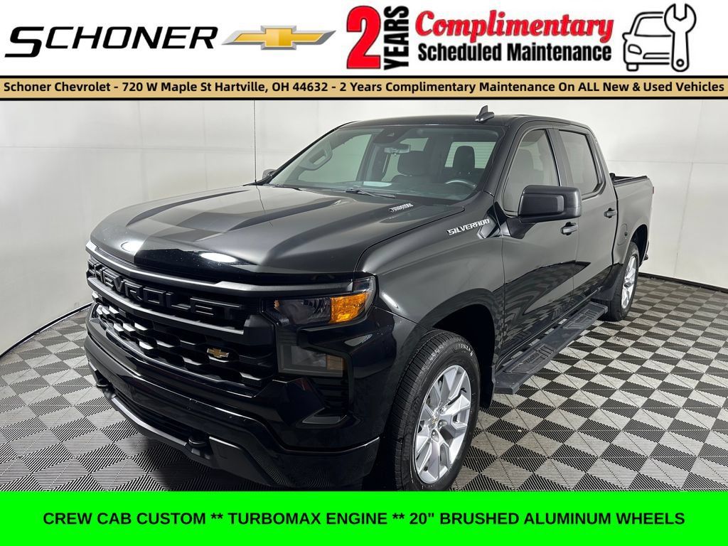 Used 2024 Chevrolet Silverado 1500 Custom RWD image 1