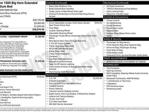Used 2021 RAM 1500 Big Horn image 5