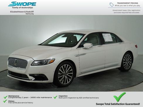 Used 2017 Lincoln Continental Select w/ Technology Package FWD image 7
