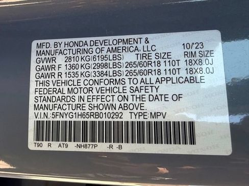 Used 2024 Honda Pilot TrailSport image 35