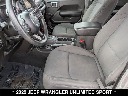Used 2022 Jeep Wrangler Unlimited Sport image 3
