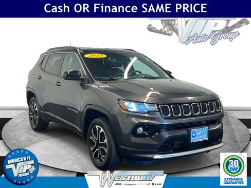 Certified 2023 Jeep Compass Limited AWD/4WD image 1