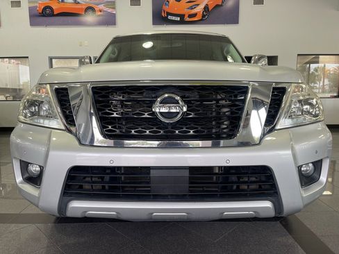 Used 2017 Nissan Armada Platinum w/ Captain Seat Package RWD image 8