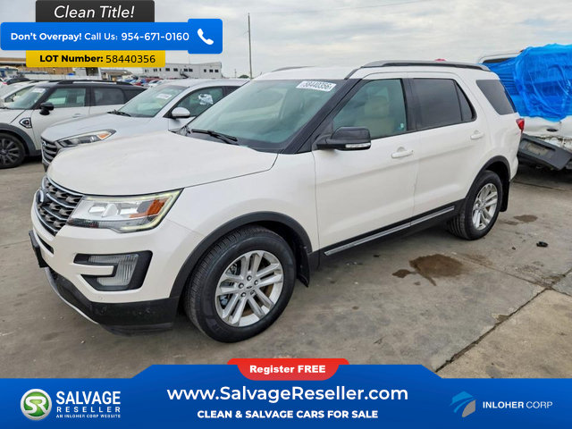 Used 2017 Ford Explorer XLT w/ Equipment Group 202A FWD image 1