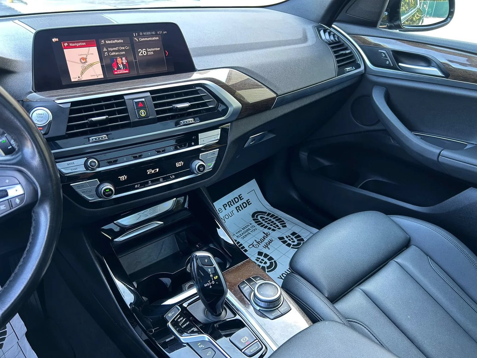 Used 2020 BMW X3 sDrive30i w/ Convenience Package RWD image 10