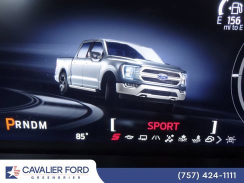 Certified 2022 Ford F150 Platinum w/ Equipment Group 701A High AWD/4WD image 47