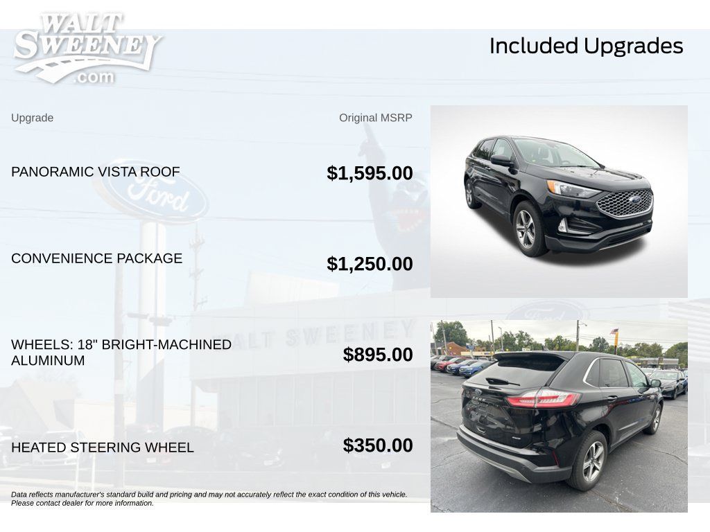 Used 2024 Ford Edge SEL w/ Convenience Package AWD/4WD image 12