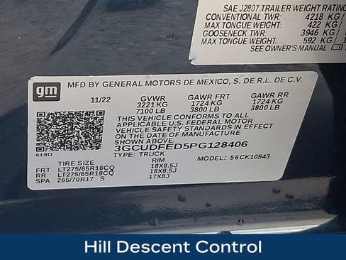 Used 2023 Chevrolet Silverado 1500 LT Trail Boss w/ Protection Package AWD/4WD image 30