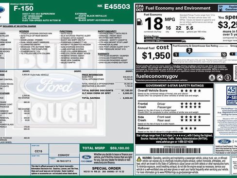 Used 2022 Ford F150 XLT w/ Equipment Group 302A High image 5