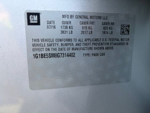 Used 2016 Chevrolet Cruze LT FWD image 31