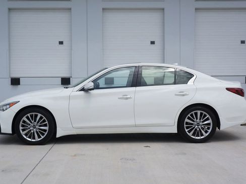 Used 2021 INFINITI Q50 Luxe w/ Cargo Package image 6