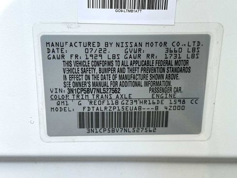 Used 2022 Nissan Kicks S FWD image 22