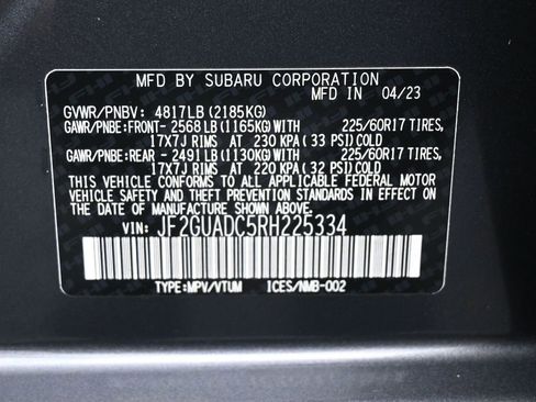 Used 2024 Subaru Crosstrek 2.0i Premium AWD/4WD image 13