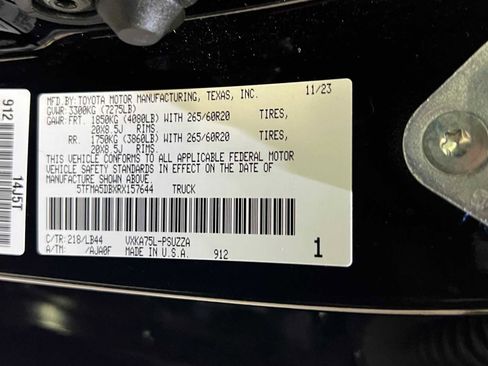 Used 2024 Toyota Tundra 1794 Edition image 29