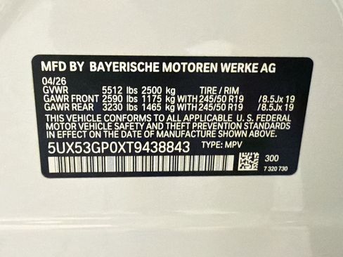 New 2026 BMW X3 xDrive30 w/ Premium Package AWD/4WD image 20